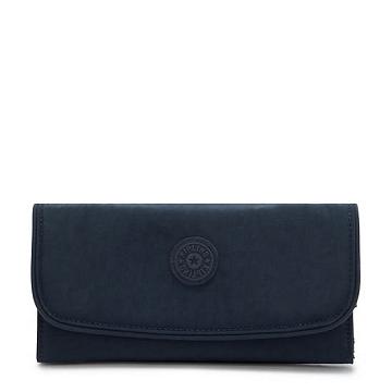 Kipling Money Land Snap Wallet Pung Blå | DK 2187XY